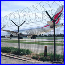 Electro galvanized Y-type post airport fence with reasonable price in store(manufacturer)